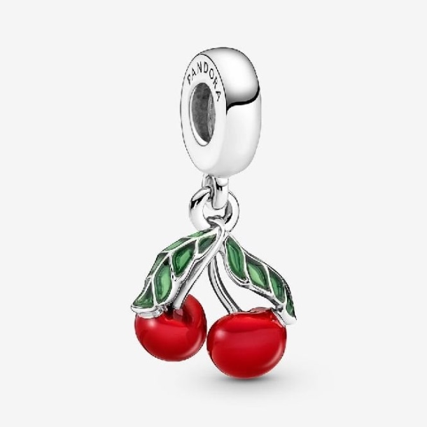 Asimetrik Kiraz Meyve Dangle Takılar Pandora Türkiye