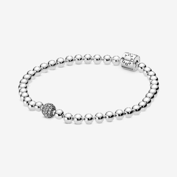 Beads & Pave Bracelet Pandora Türkiye