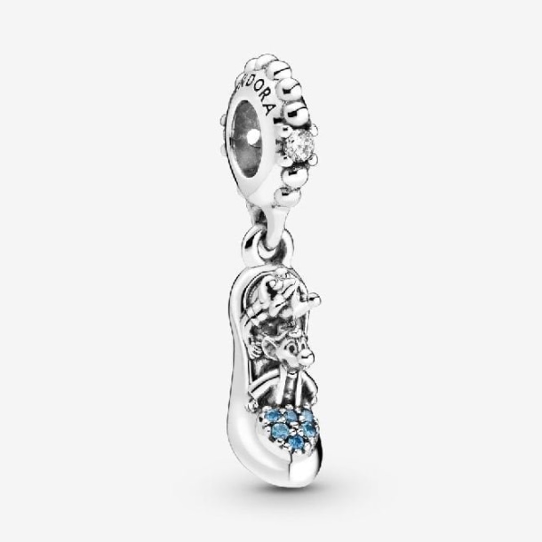 Disney Cinderella Glass Slipper & Mice Dangle Charms Pandora Türkiye